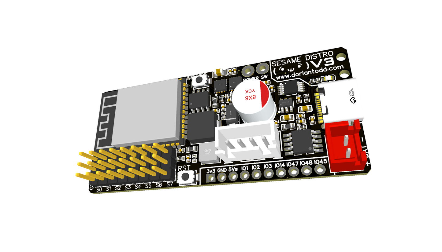 Sesame Distro Board V3 PCB